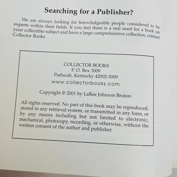 Ladies Vintage Accessories 2005 Value Guide Hardcover LaRee Johnson Bruton - Picture 5 of 9